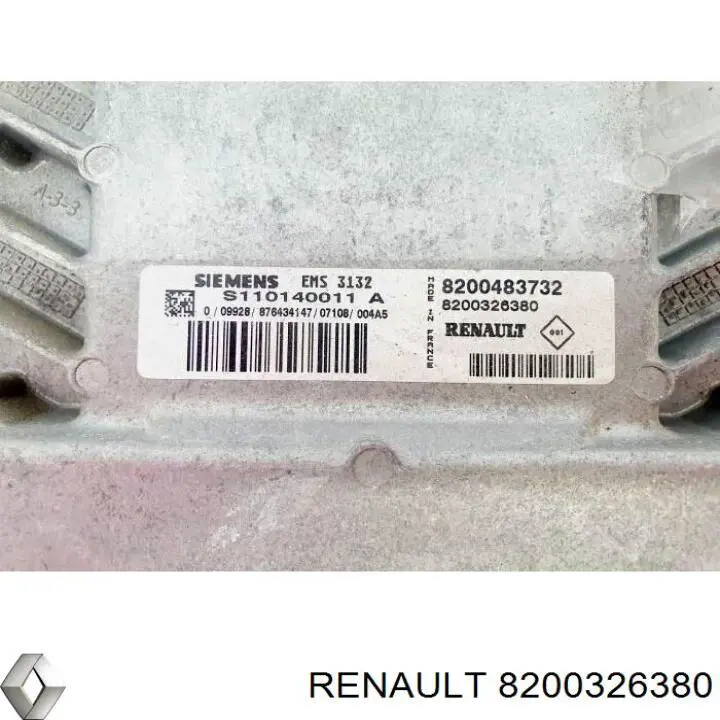 Módulo de direção (Centralina eletrônica) de motor Dacia Logan I  MCV KS