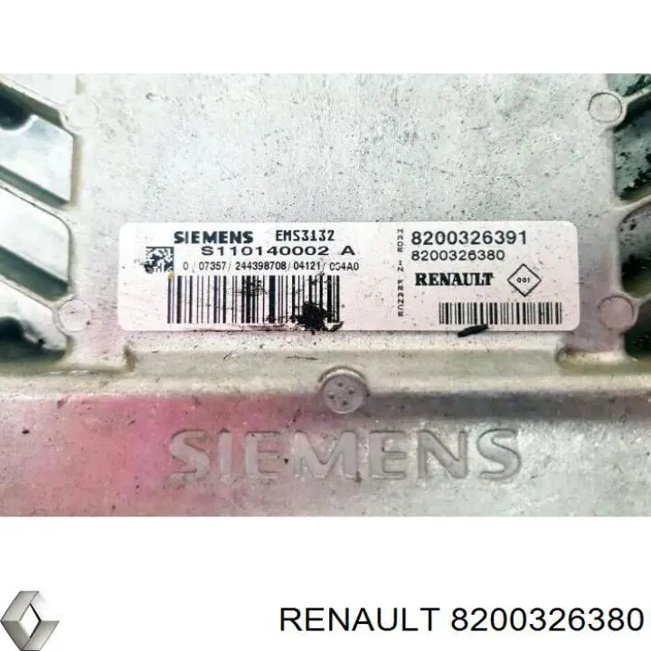  Módulo de direção (Centralina eletrônica) de motor Dacia Logan I  MCV carrinha (KS) (2007 - 2012) I  MCV