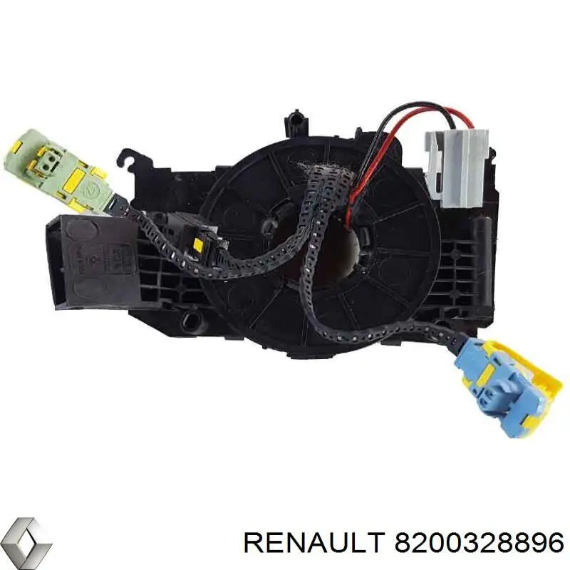 8200328896 Renault (RVI) Comutador esquerdo instalado na coluna da direção
