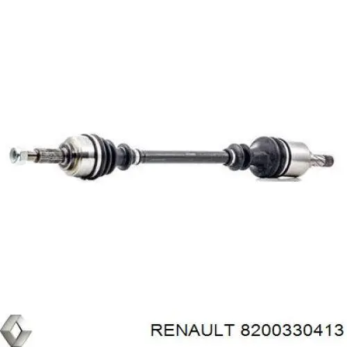 8200330413 Renault (RVI) Semieixo (acionador) dianteiro esquerdo