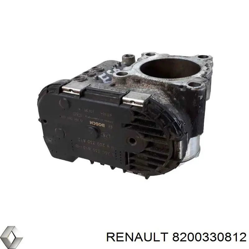 Válvula de borboleta montada Renault (RVI) 8200330812 preço, a partir de 105,56 USD