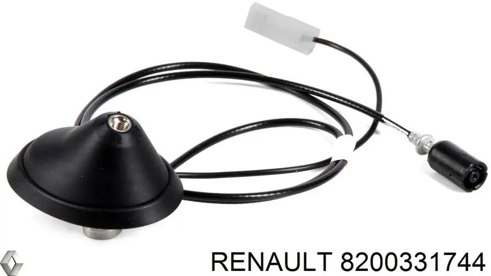 8200331744 Renault (RVI) Placa sobreposta do pára-choque traseiro