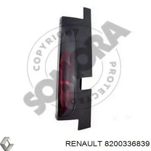 Lanterna traseira direita Renault (RVI) 8200336839 preço, a partir de 119,98 USD