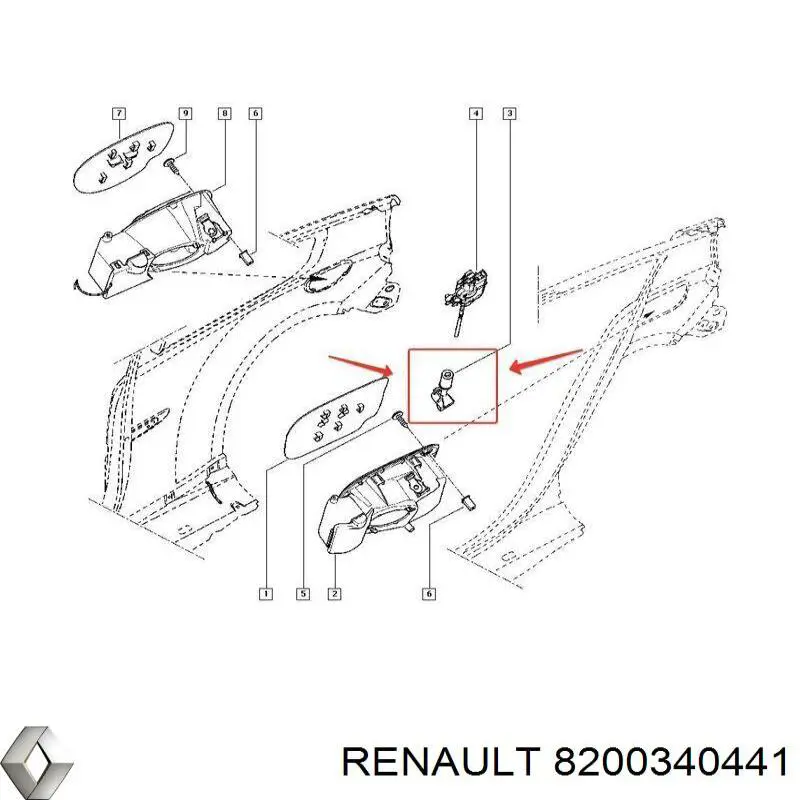  Renault (RVI) 8200340441 preço, a partir de  