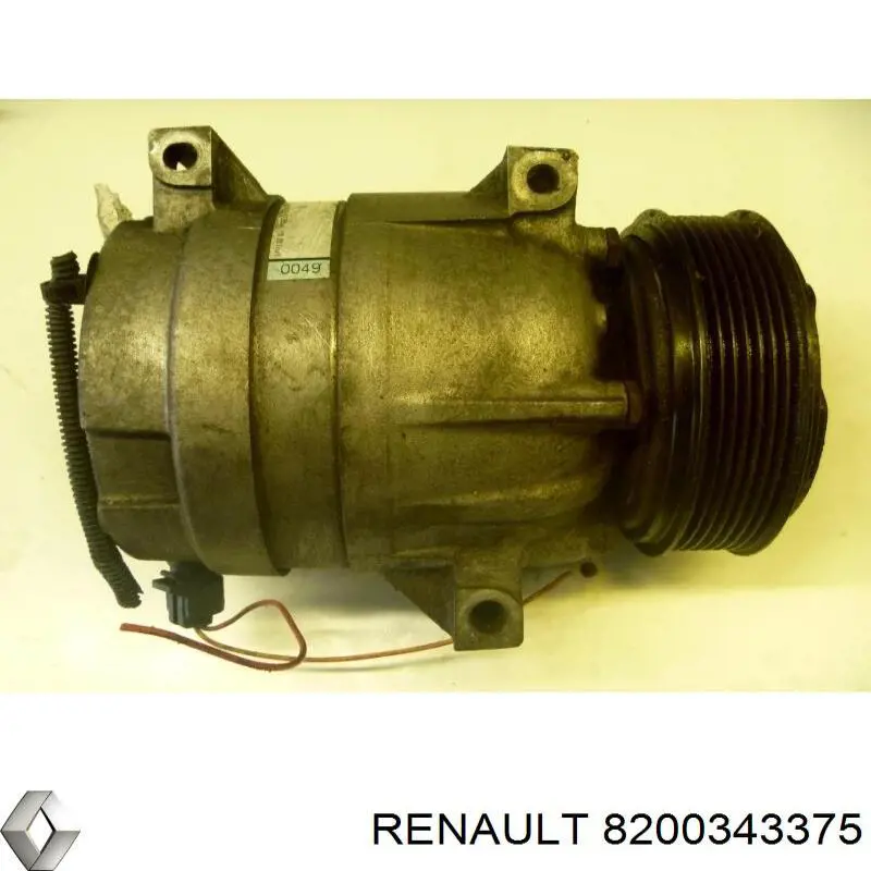 Compressor de aparelho de ar condicionado Renault (RVI) 8200343375 preço, a partir de 75,04 USD