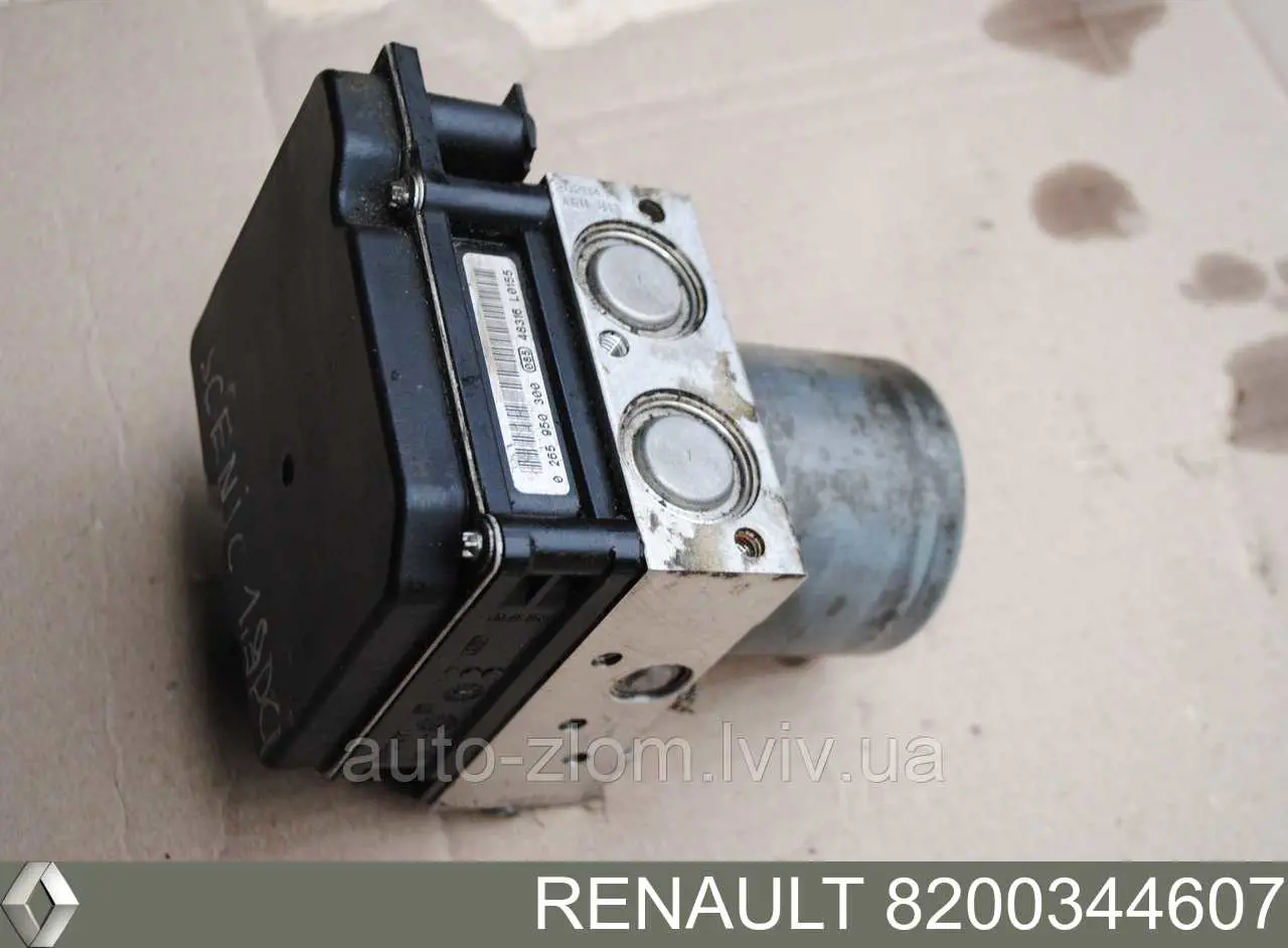 Unidade hidráulico de controlo ABS Renault (RVI) 8200344607 preço, a partir de 28,94 USD