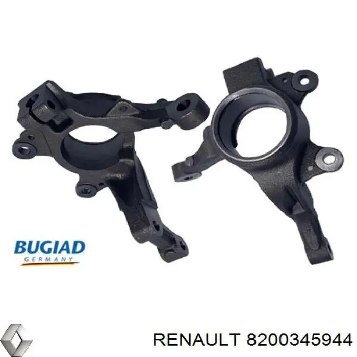 Pino moente (extremidade do eixo) dianteiro esquerdo Renault (RVI) 8200345944 preço, a partir de 69,74 USD