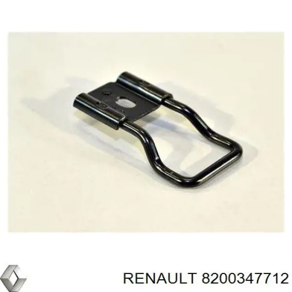 8200347712 Renault (RVI) Gozno de garra (parte complementar) direito superior de fecho da porta traseira batente