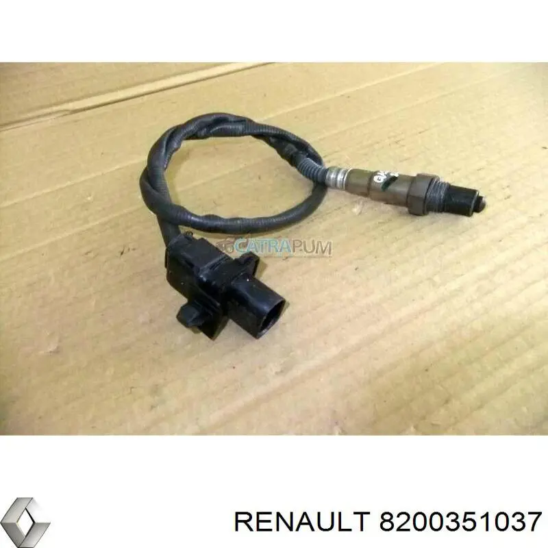 Sonda lambda, sensor de oxigênio até o catalisador 8200351037 Renault (RVI)