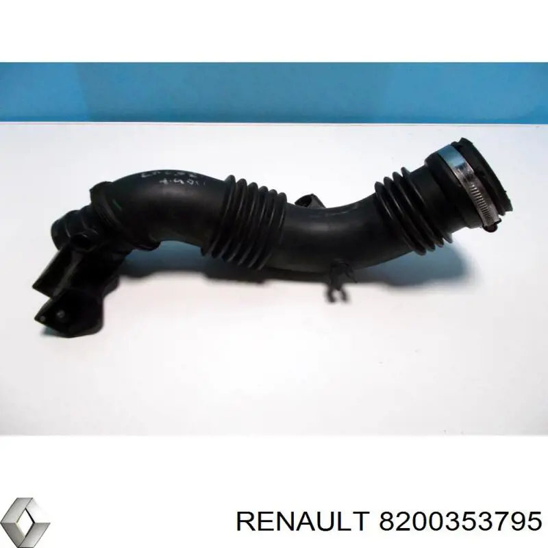 8200353795 Renault (RVI) Cano derivado de ar do medidor de consumo do ar