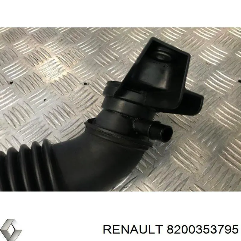 Compre 8200353795 Renault (RVI) Cano derivado de ar do medidor de consumo do ar