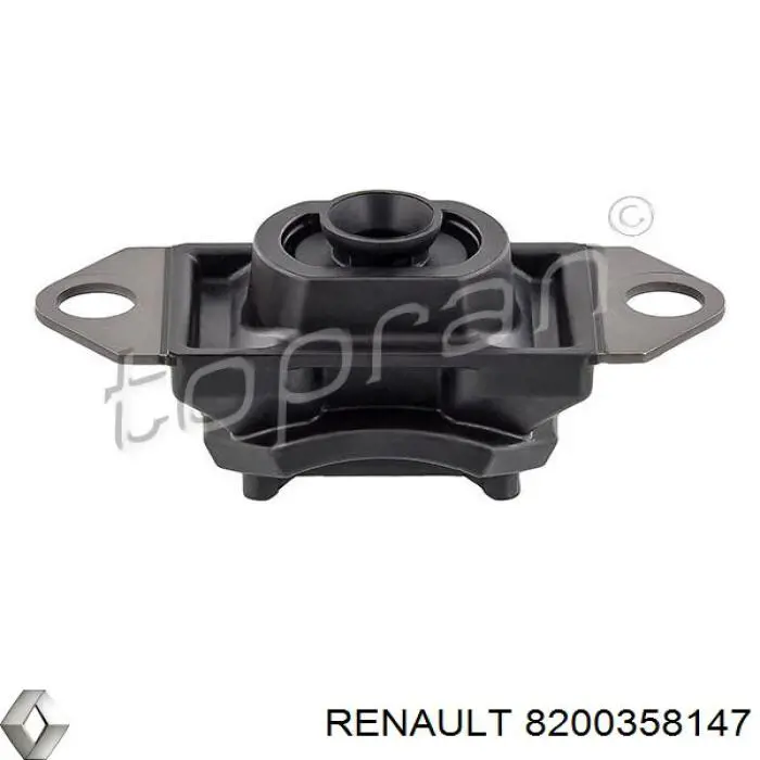 8200358147 Renault (RVI) Coxim (suporte) esquerdo de motor