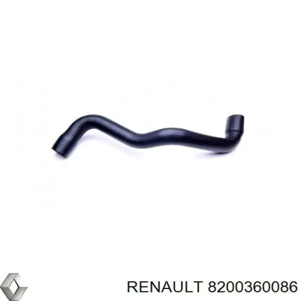8200360086 Renault (RVI) Mangueira (cano derivado) de intercooler