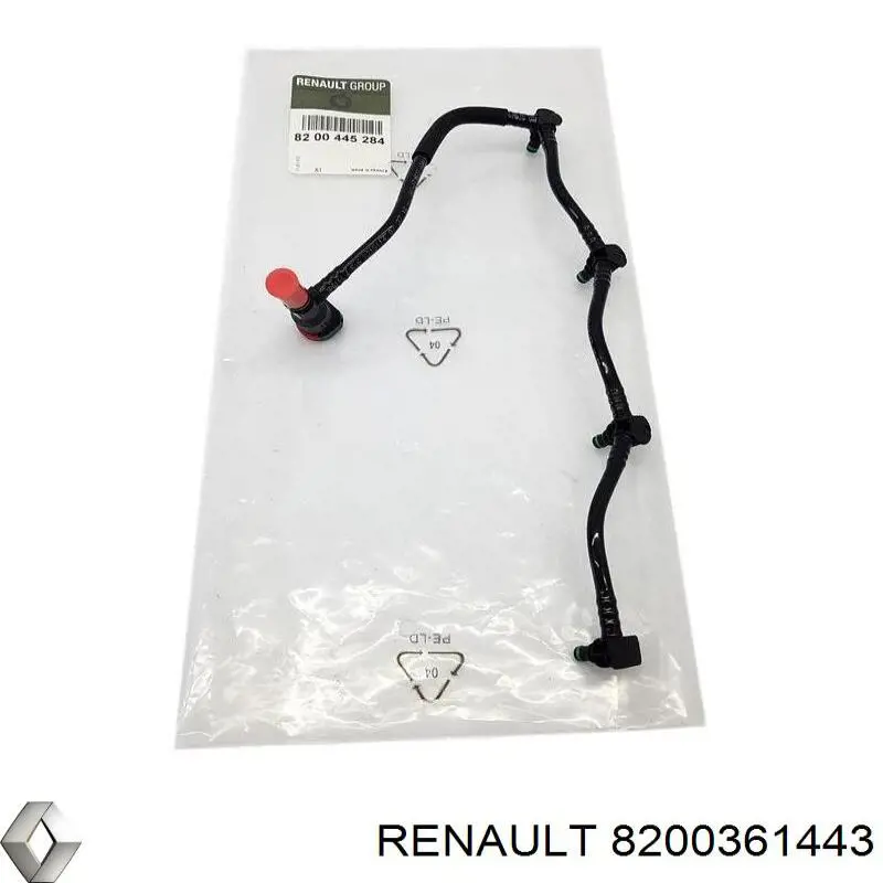 8200361443 Renault (RVI) Tubo de combustível, inverso desde os injetores
