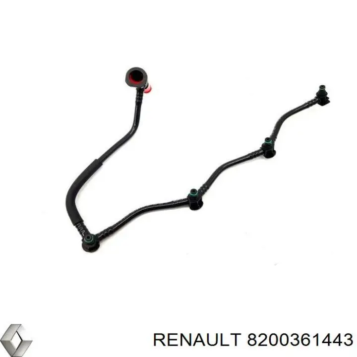 Tubo de combustível, inverso desde os injetores Renault (RVI) 8200361443 preço, a partir de 33,91 USD