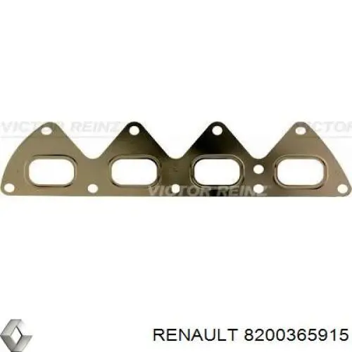 8200365915 Renault (RVI) Vedante de tubo coletor de escape