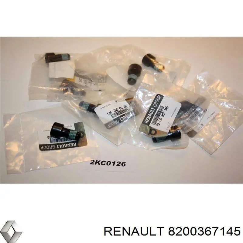 8200367145 Renault (RVI) Parafuso de fixação de volante