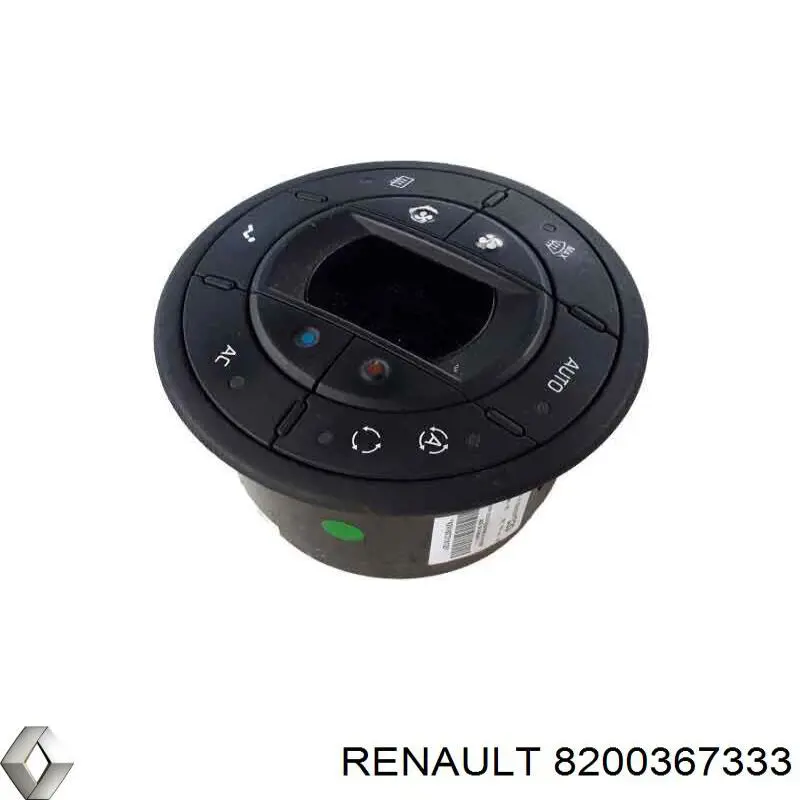 8200367333 Renault (RVI) Unidade de controlo dos modos de aquecimento/condicionamento