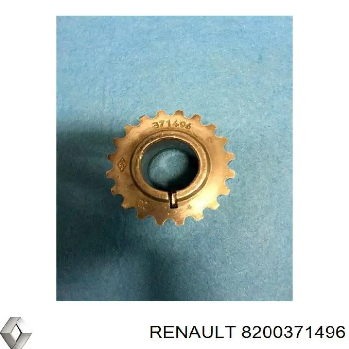 Engrenagem de cadeia da roda dentada de acionamento de cambota de motor Renault (RVI) 8200371496 preço, a partir de 33,55 USD