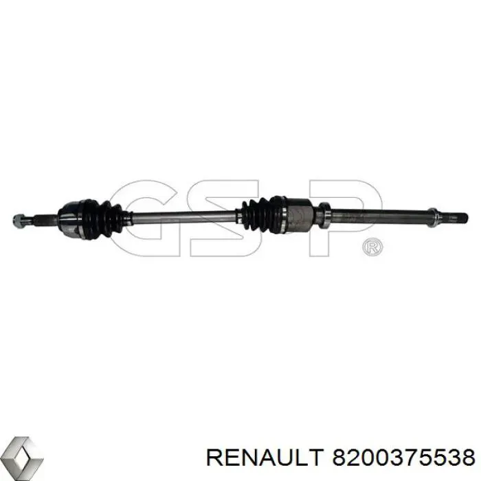 8200375538 Renault (RVI) Semieixo (acionador) dianteiro direito