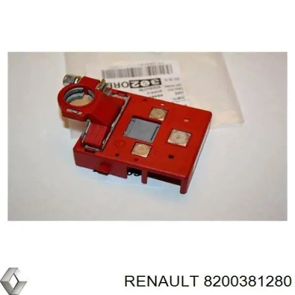 8200381280 Renault (RVI) Borne de bateria recarregável (PILHA)
