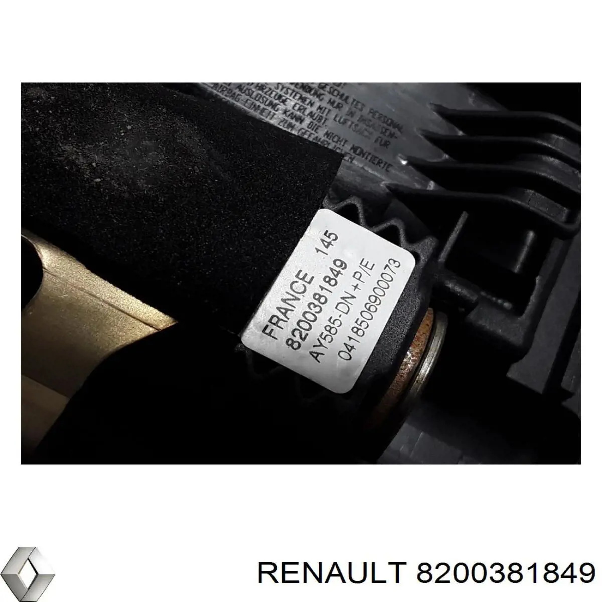 8200381849 Renault (RVI) Cinto de segurança (AIRBAG) de condutor
