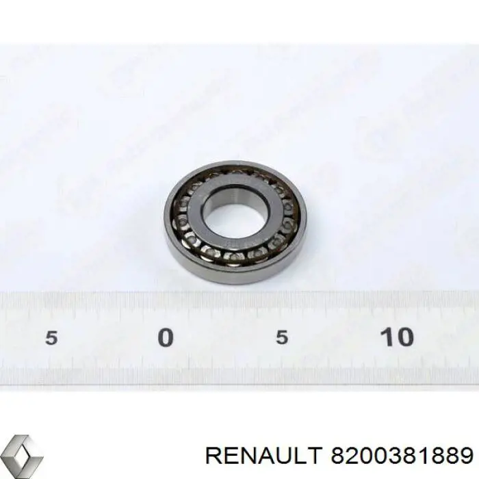 8200381889 Renault (RVI) Rolamento da árvore primária da Caixa de Mudança