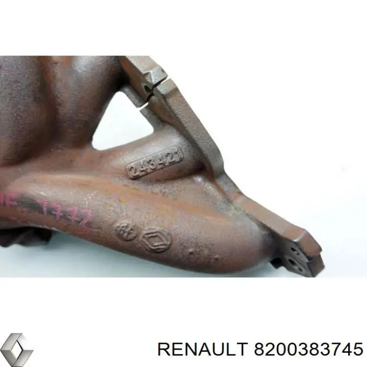 8200383745 Renault (RVI) Tubo coletor de escape