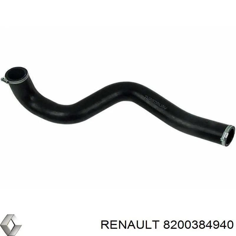 Compre 8200384940 Renault (RVI) Mangueira (cano derivado) de intercooler