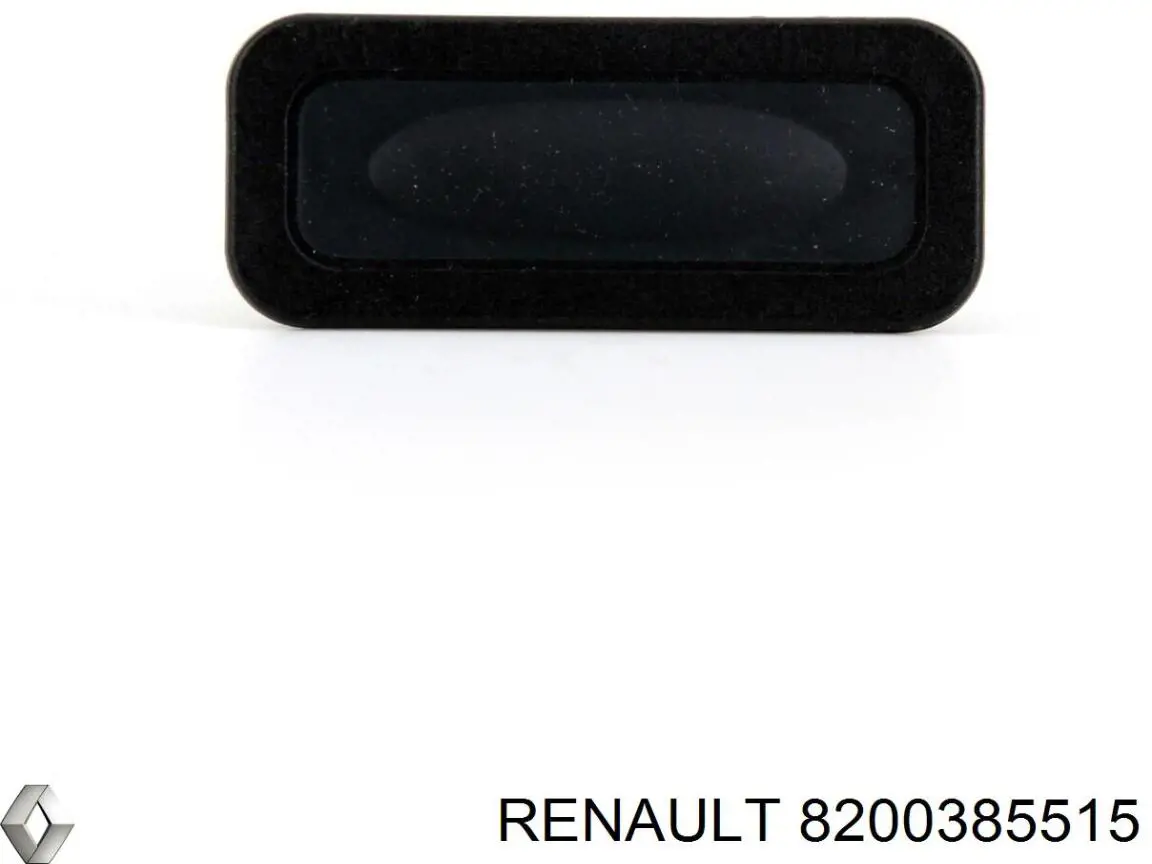 Compre 8200385515 Renault (RVI) Botão de acionamento do fecho de tampa de porta-malas (de 3ª/5ª porta (de tampa de alcapão)