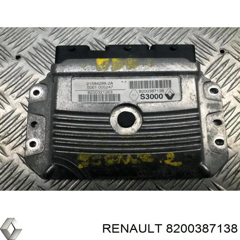 Módulo de direção (Centralina eletrônica) de motor 8200509552 VAG