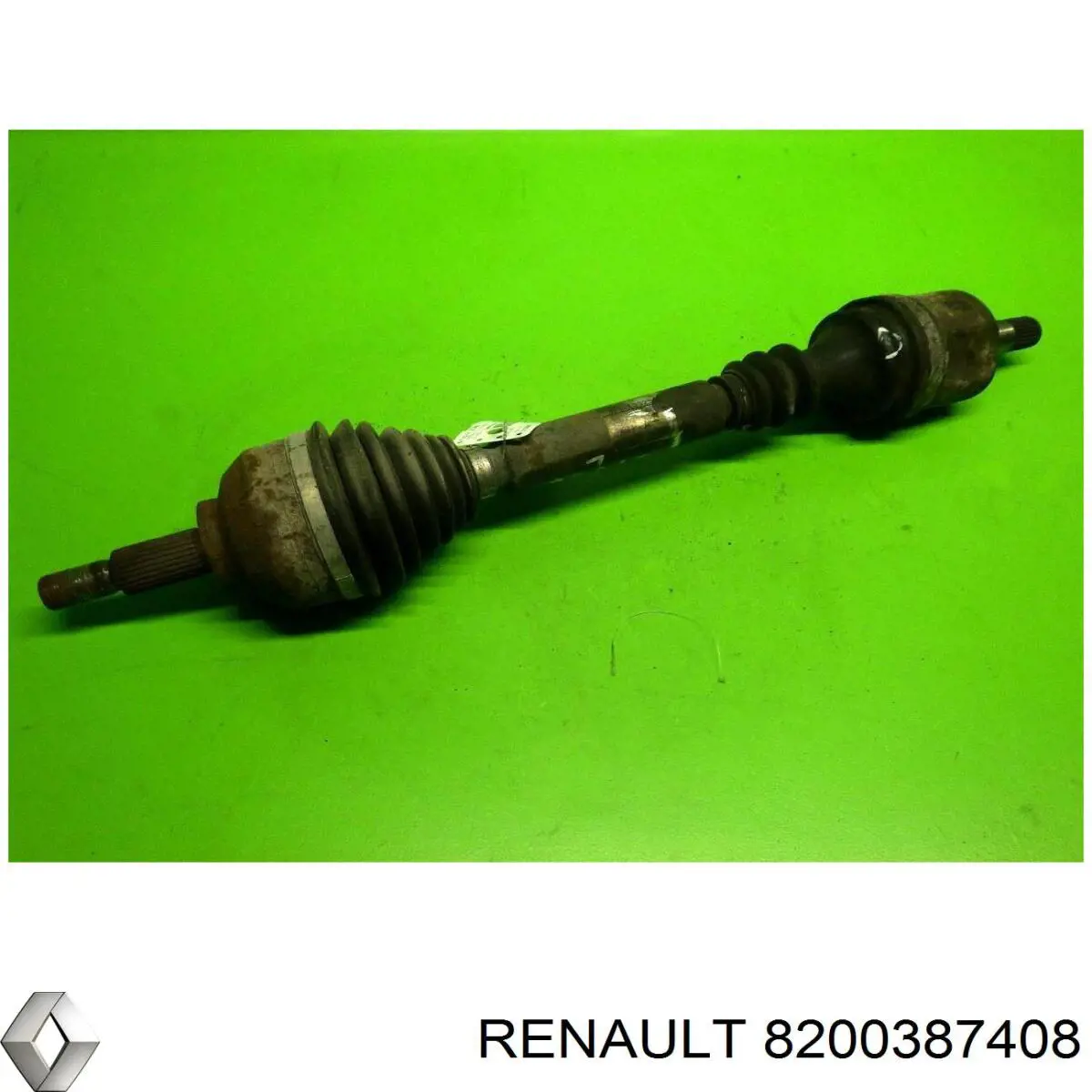 8200387408 Renault (RVI) Semieixo (acionador) dianteiro esquerdo