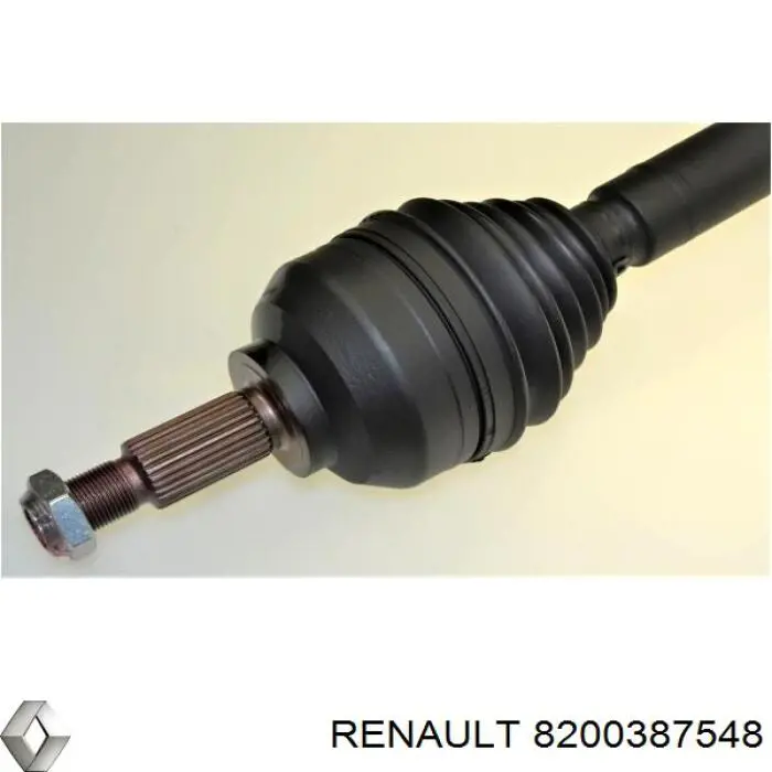 8200387548 Renault (RVI) Semieixo (acionador) dianteiro direito