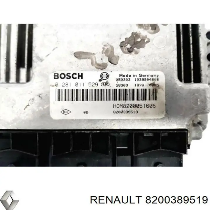8200389519 Renault (RVI) Módulo de direção (Centralina eletrônica) de motor