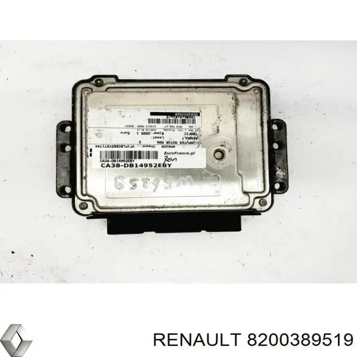 Módulo de direção (Centralina eletrônica) de motor Renault (RVI) 8200389519