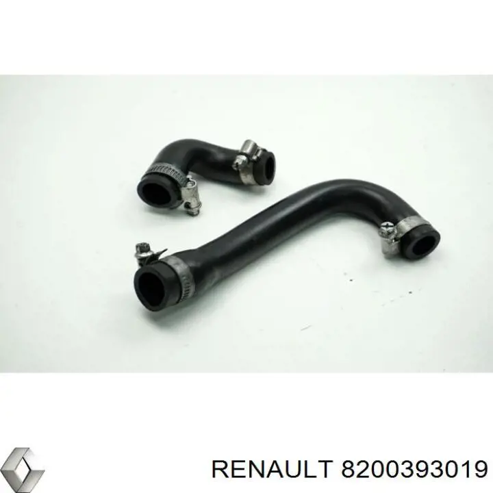 8200393019 Renault (RVI) Cano derivado do sistema de recirculação dos gases de escape EGR