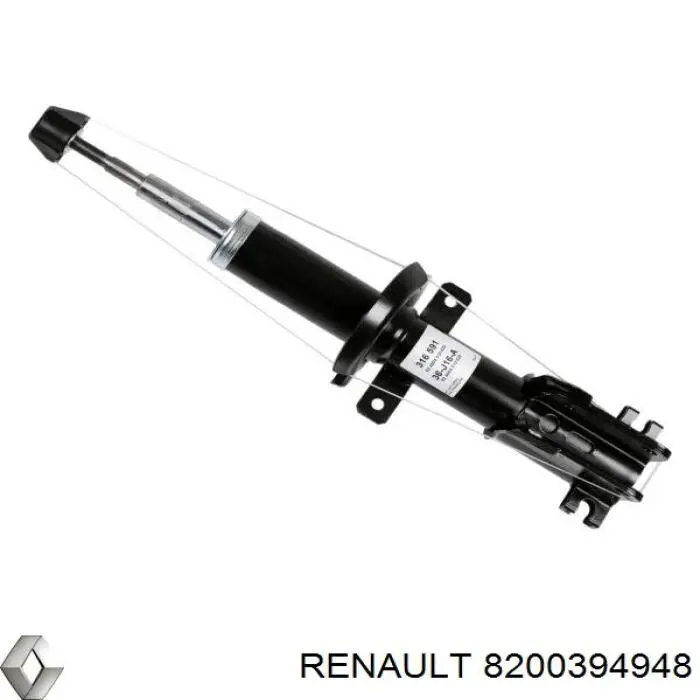 Compre 8200394948 Renault (RVI) Amortecedor dianteiro