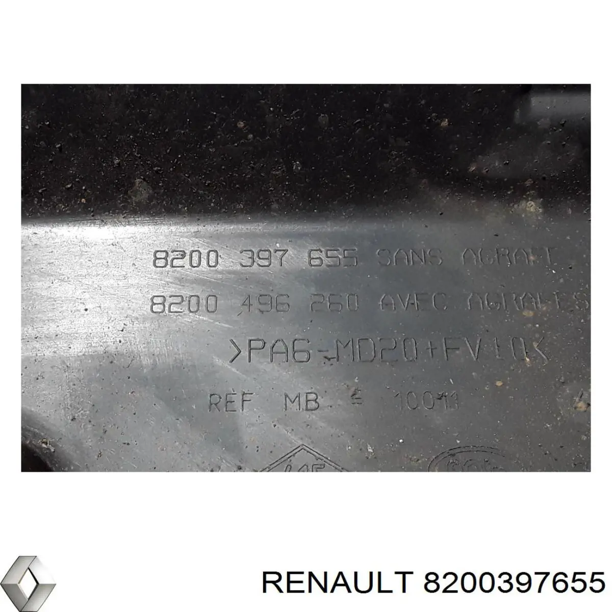 Tampa de motor decorativa Renault (RVI) 8200397655 preço, a partir de 129,62 USD