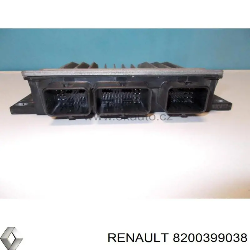 Módulo de direção (Centralina eletrônica) de motor 8200399038 Renault (RVI)