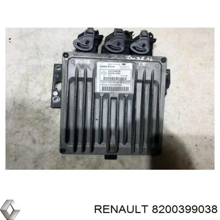 Módulo de direção (Centralina eletrônica) de motor 8200399038 Renault (RVI)