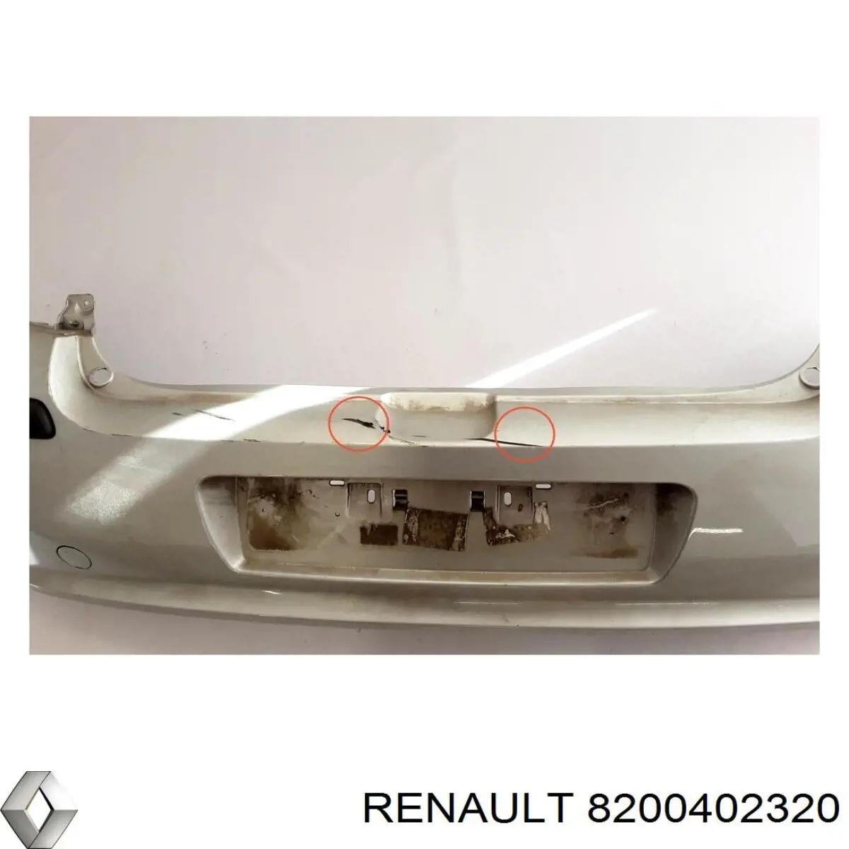 Compre 8200402320 Renault (RVI) Pára-choque traseiro