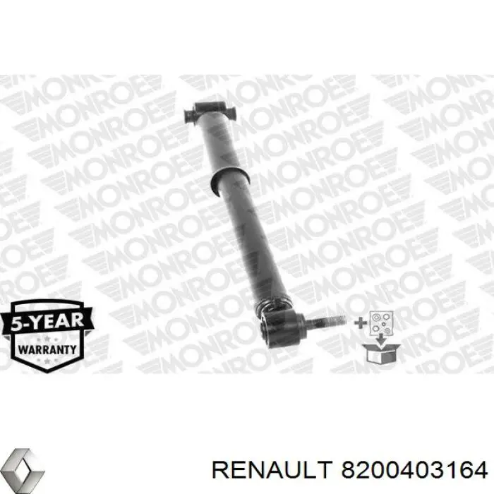 Amortecedor traseiro Renault (RVI) 8200403164 preço, a partir de 66,98 USD