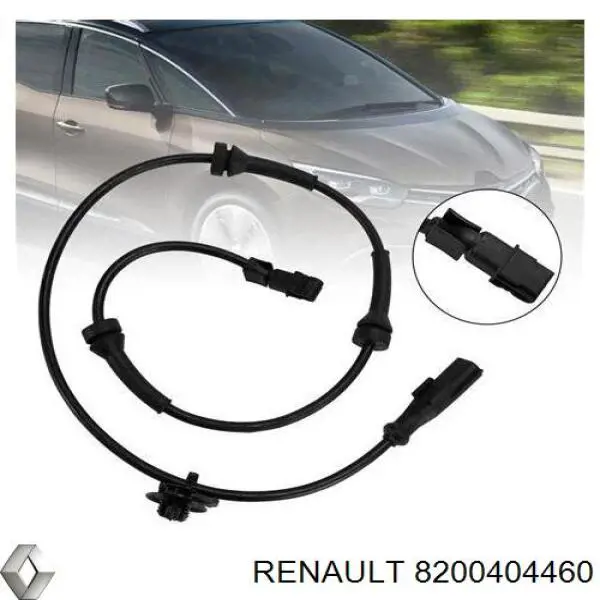 Compre 8200404460 Renault (RVI) Sensor dianteiro de ABS