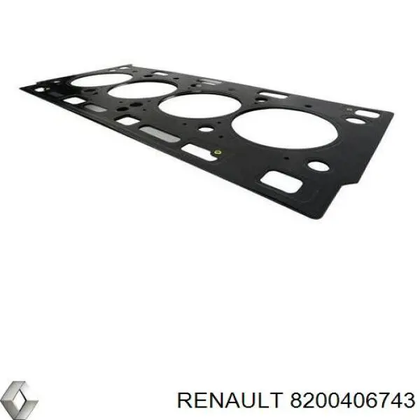 Compre 8200406743 Renault (RVI) Vedante de cabeça de motor (CBC)