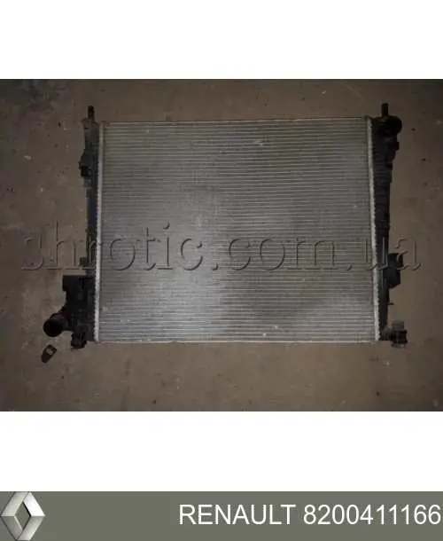 8200411166 Renault (RVI) Radiador de esfriamento de motor