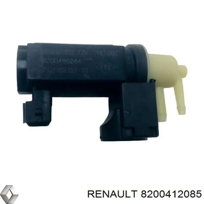 8200412085 Renault (RVI) Convertidor de pressão (solenoide) de supercompressão