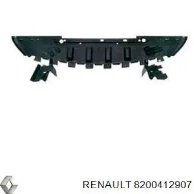 Compre 8200412907 Renault (RVI) Proteção do pára-choque dianteiro