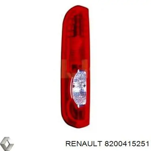 8200415251 Renault (RVI) Lanterna traseira direita