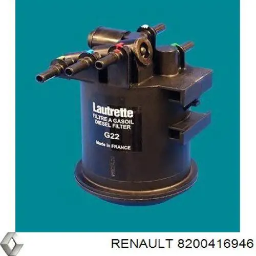 Compre 8200416946 Renault (RVI) Filtro de combustível
