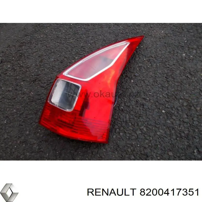 Lanterna traseira direita Renault (RVI) 8200417351 preço, a partir de 52,46 USD